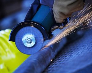 cordless angle grinder